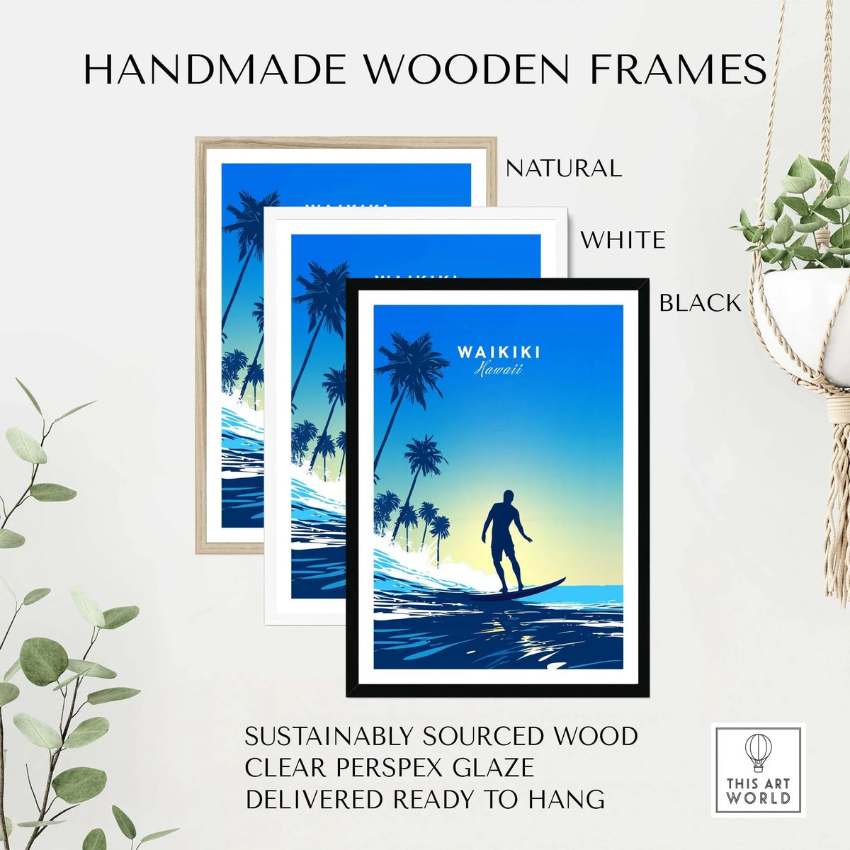 Waikiki Art Print
