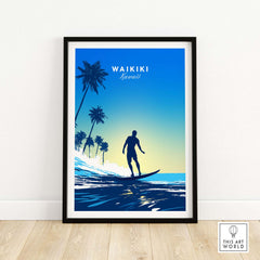 Waikiki Art Print