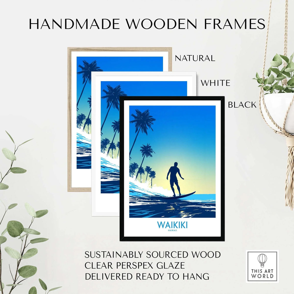 Waikiki Beach Print