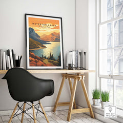 Waterton Lakes National Park Art Print