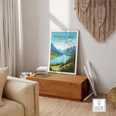 Waterton Lakes National Park Poster