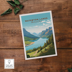 Waterton Lakes National Park Poster