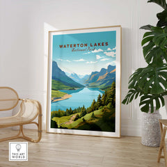 Waterton Lakes National Park Poster