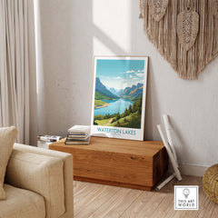 Waterton Lakes National Park Print