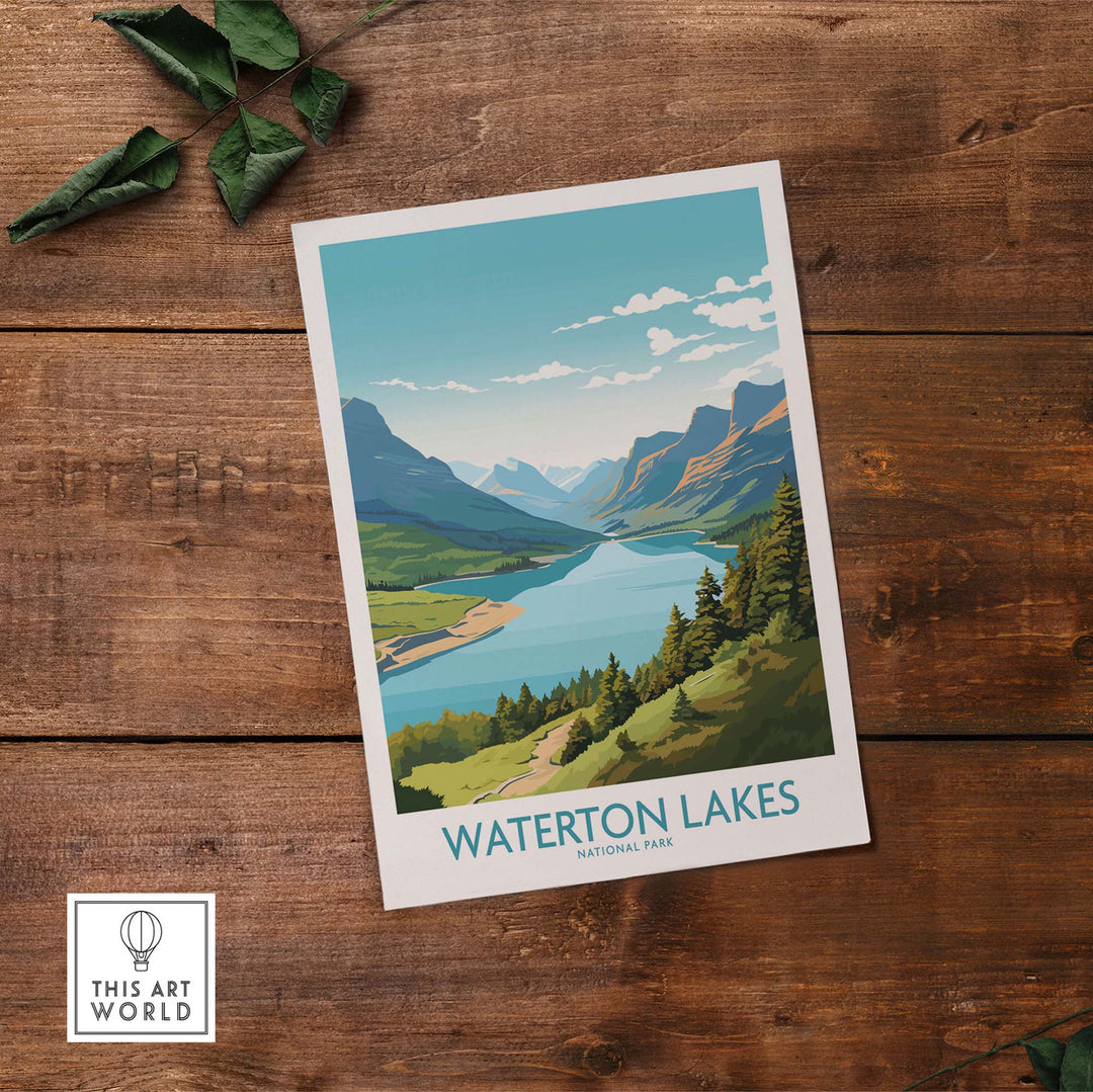 Waterton Lakes National Park Print