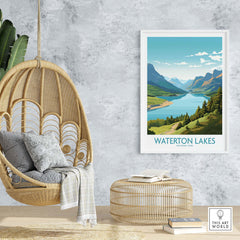 Waterton Lakes National Park Print