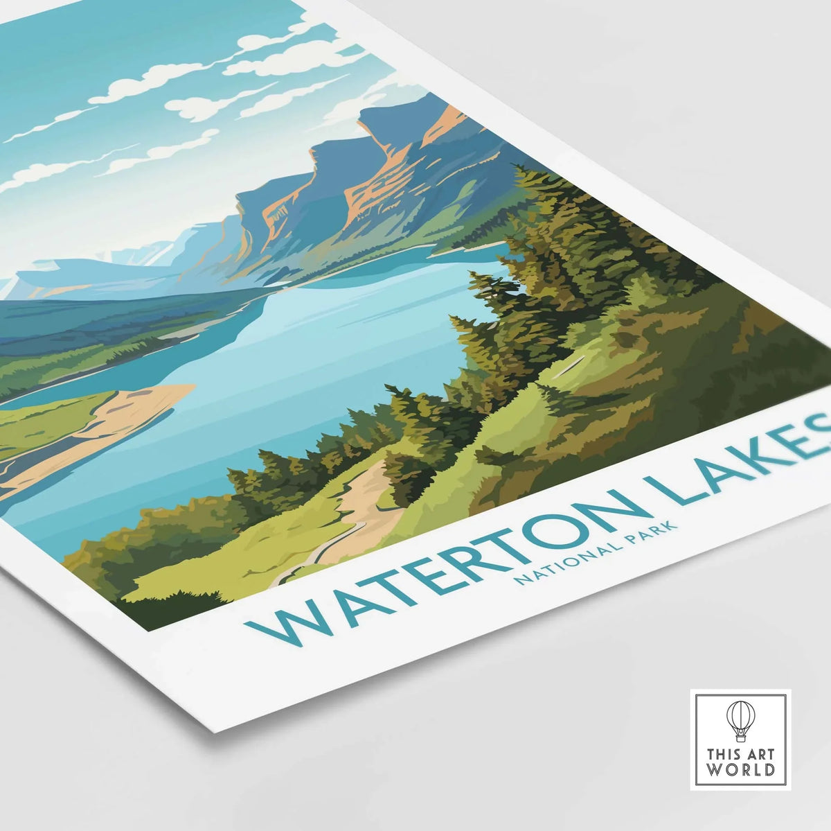 Waterton Lakes National Park Print