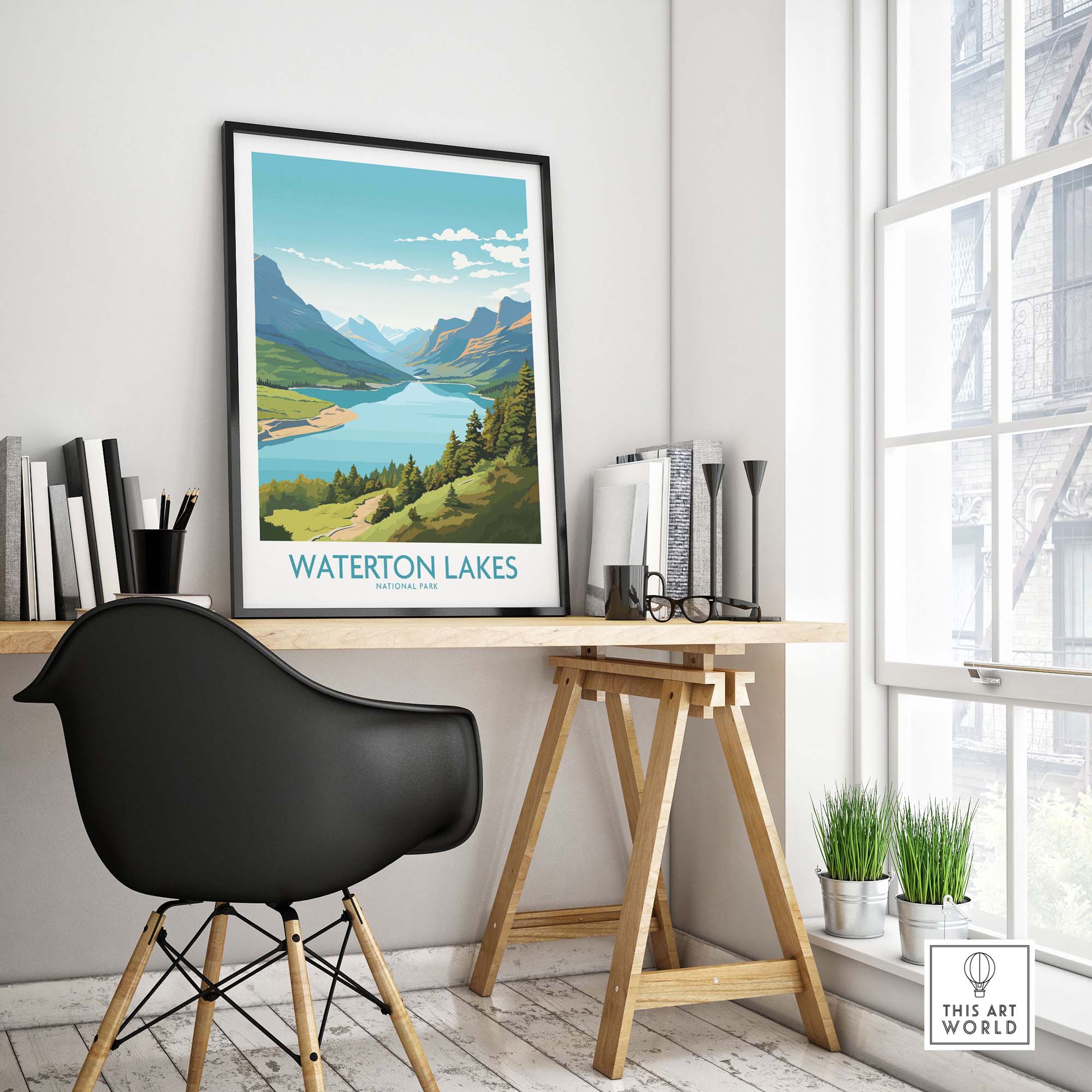 Waterton Lakes National Park Print