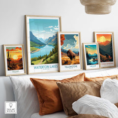 Waterton Lakes National Park Print