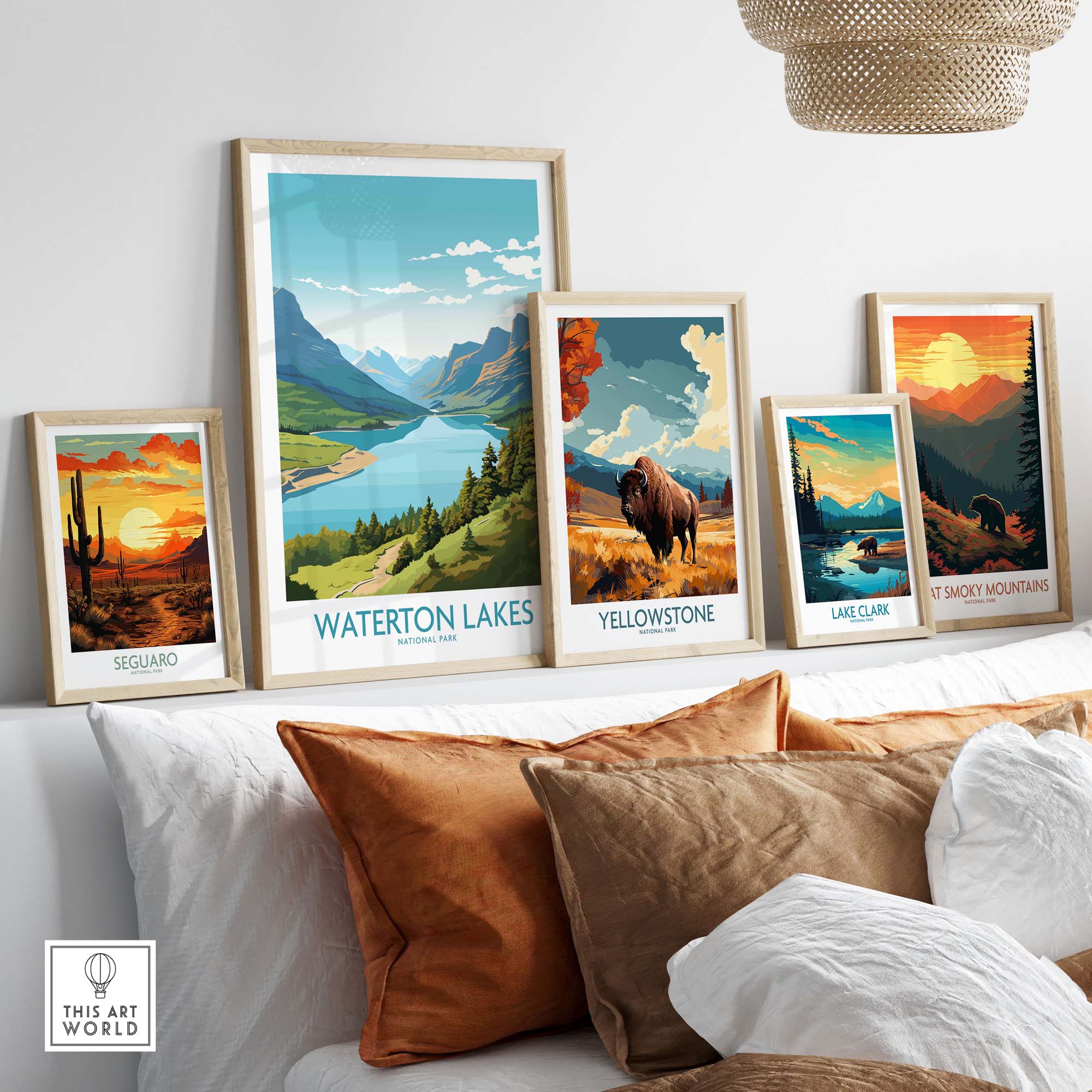 Waterton Lakes National Park Print