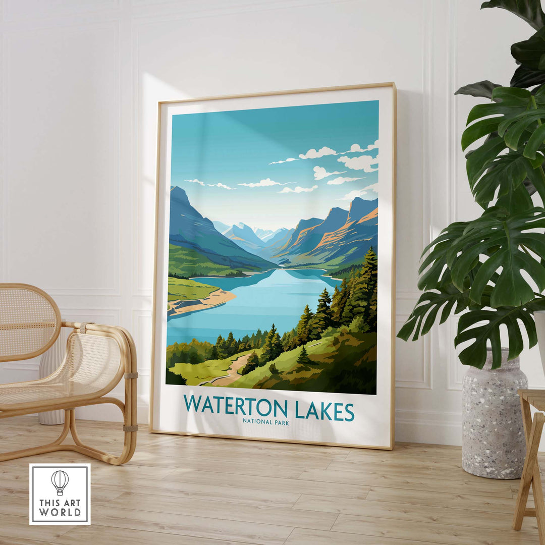 Waterton Lakes National Park Print