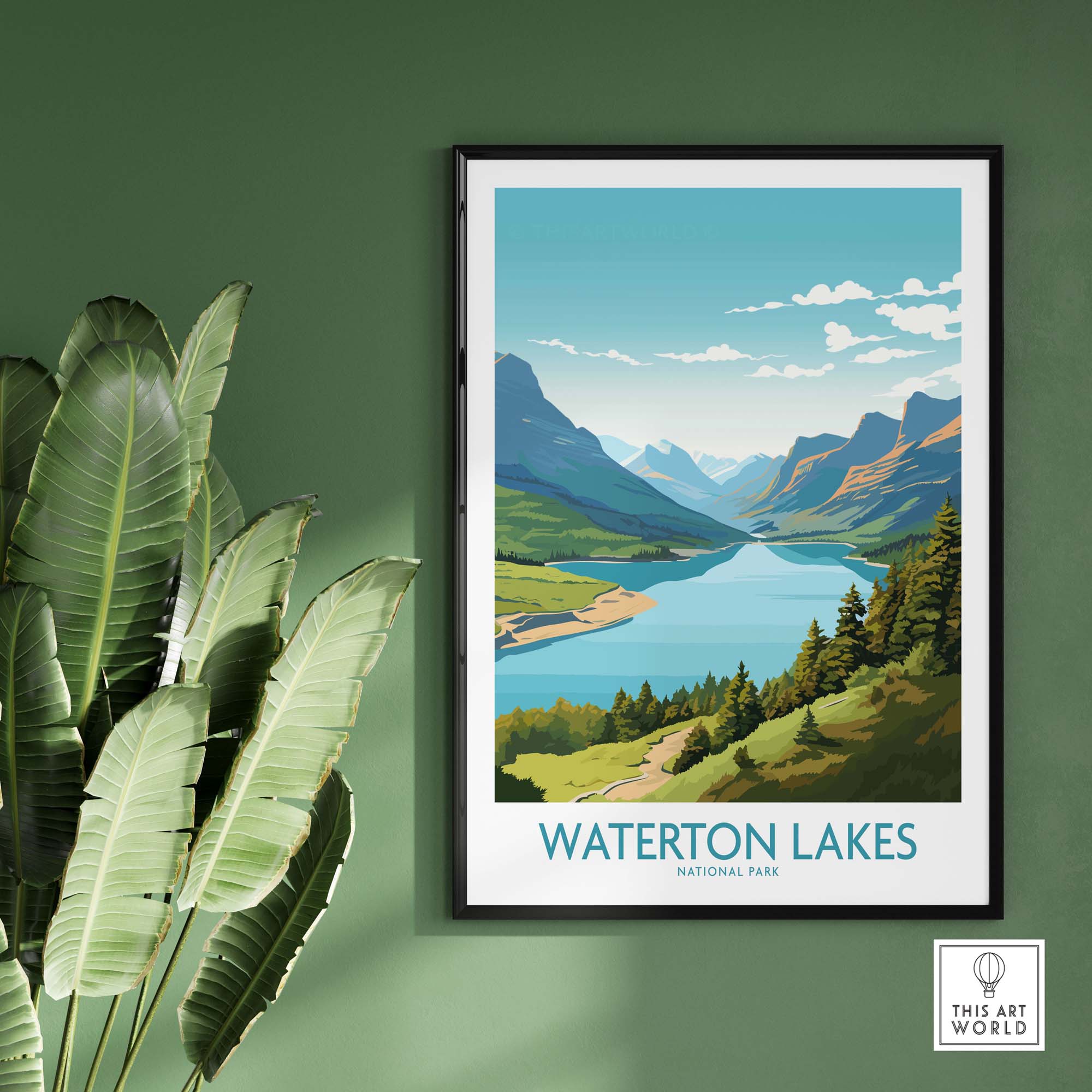Waterton Lakes National Park Print