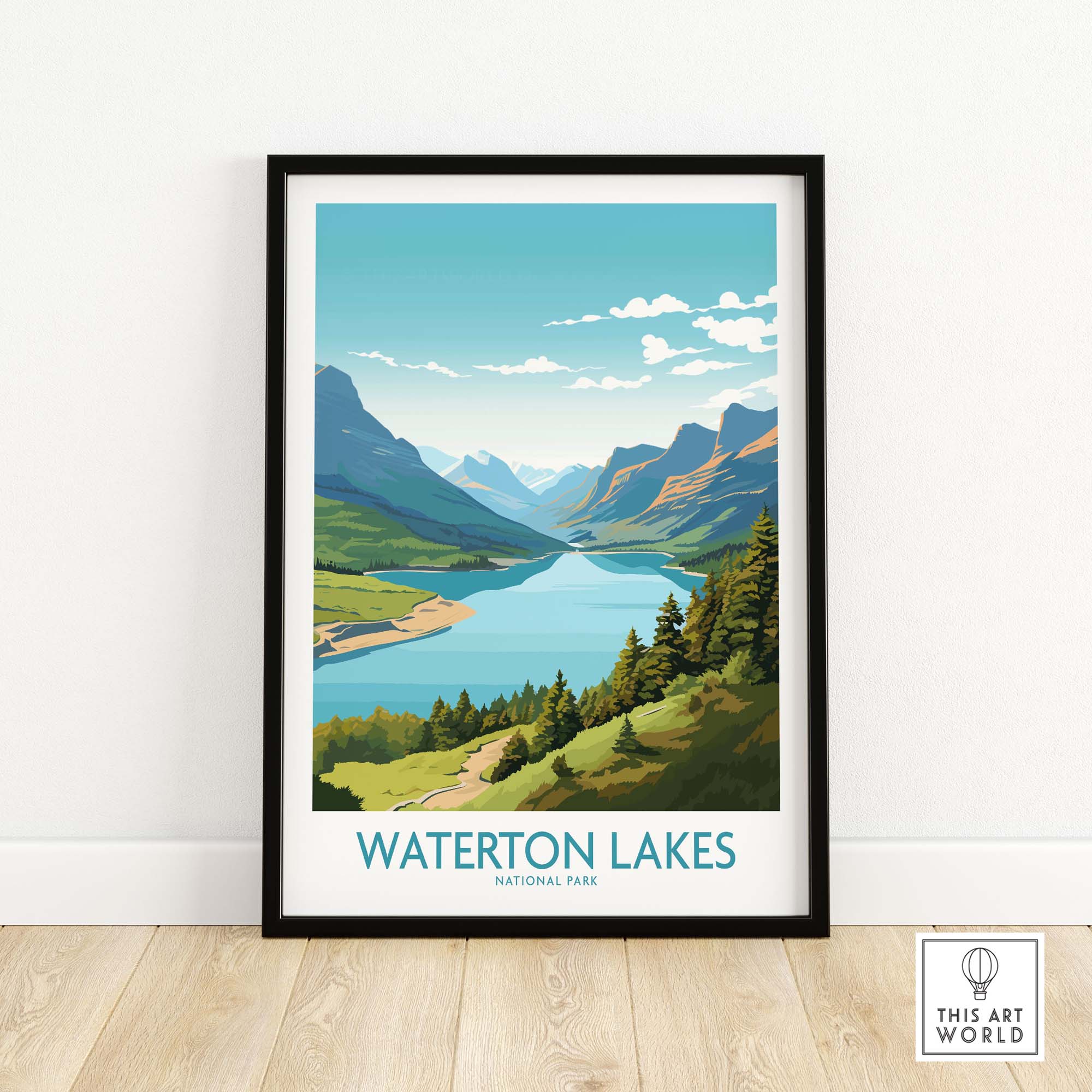 Waterton Lakes National Park Print