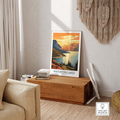 Waterton Lakes National Park Wall Art