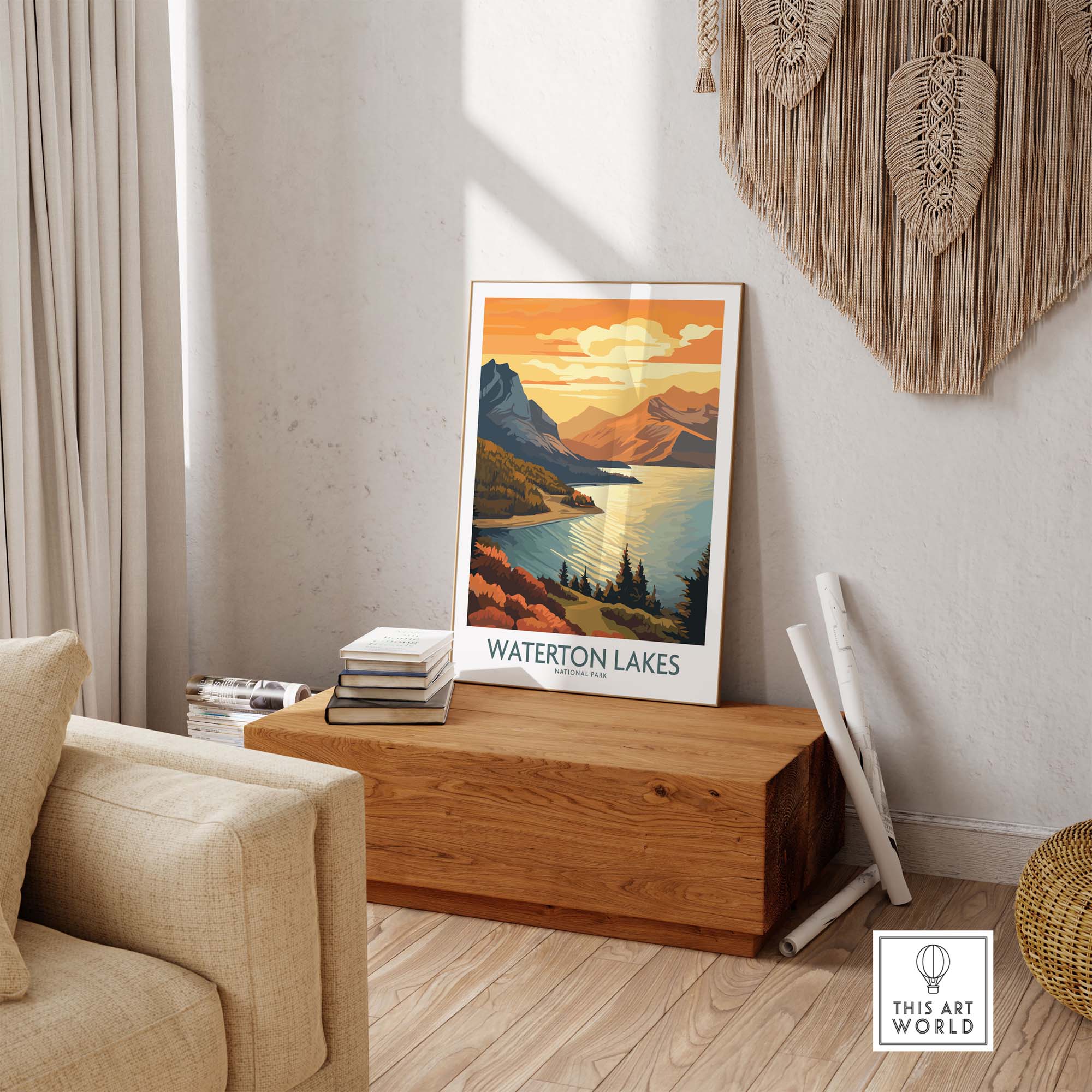 Waterton Lakes National Park Wall Art