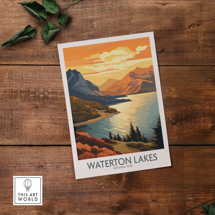 Waterton Lakes National Park Wall Art