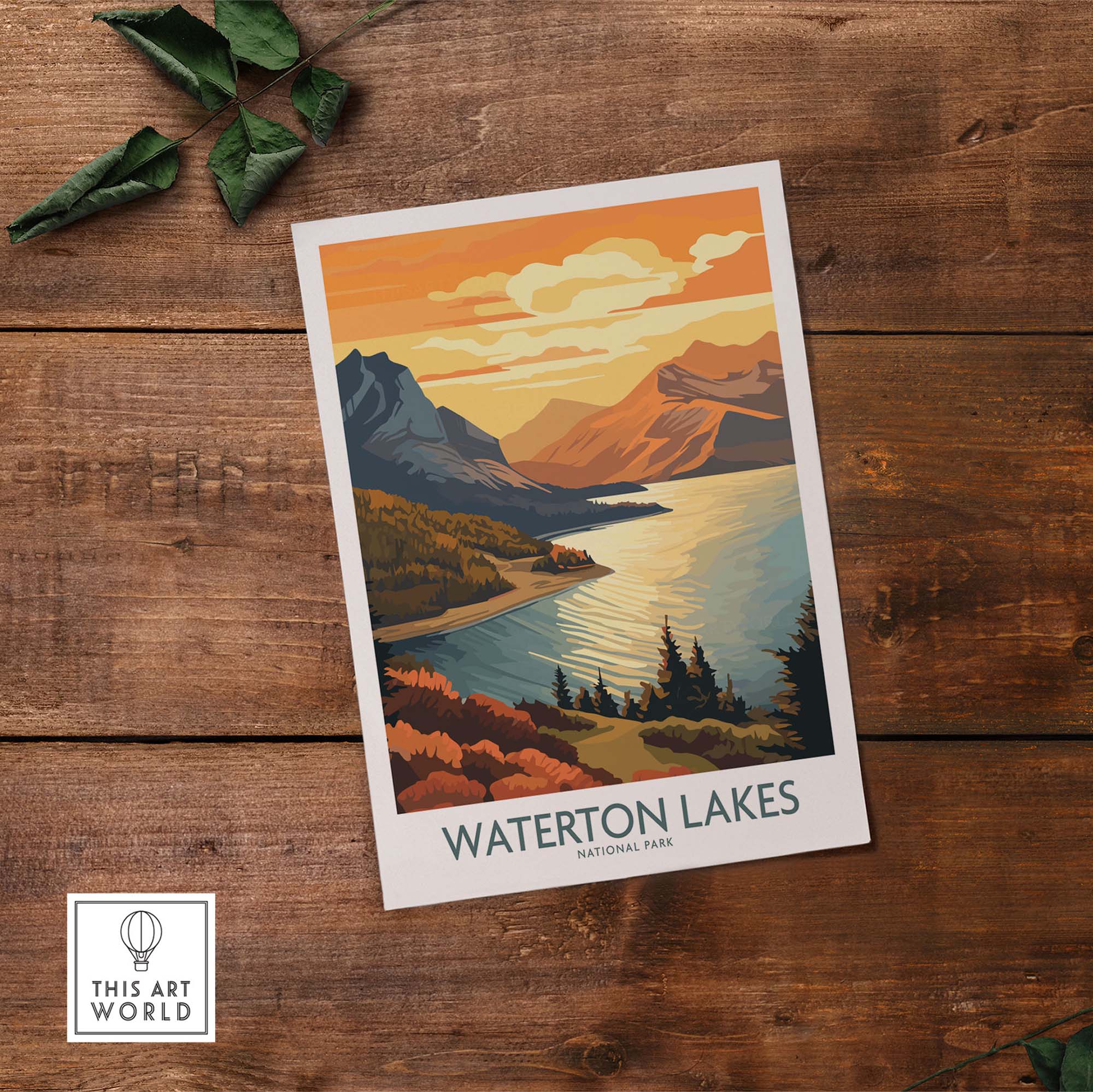 Waterton Lakes National Park Wall Art