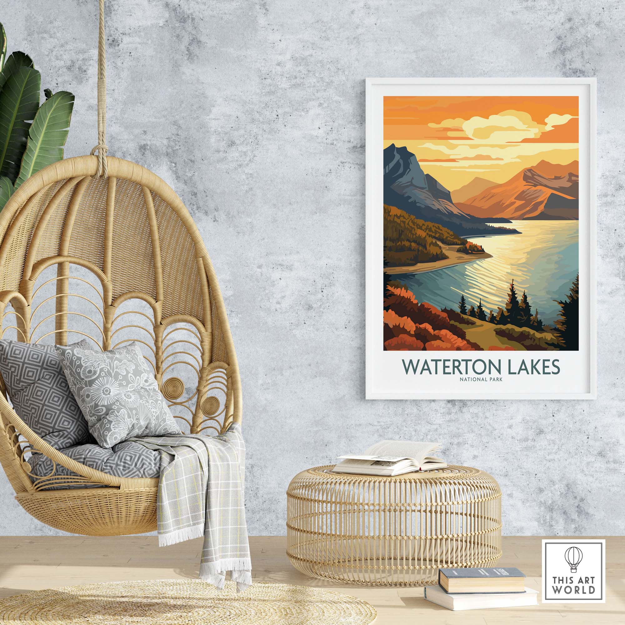 Waterton Lakes National Park Wall Art