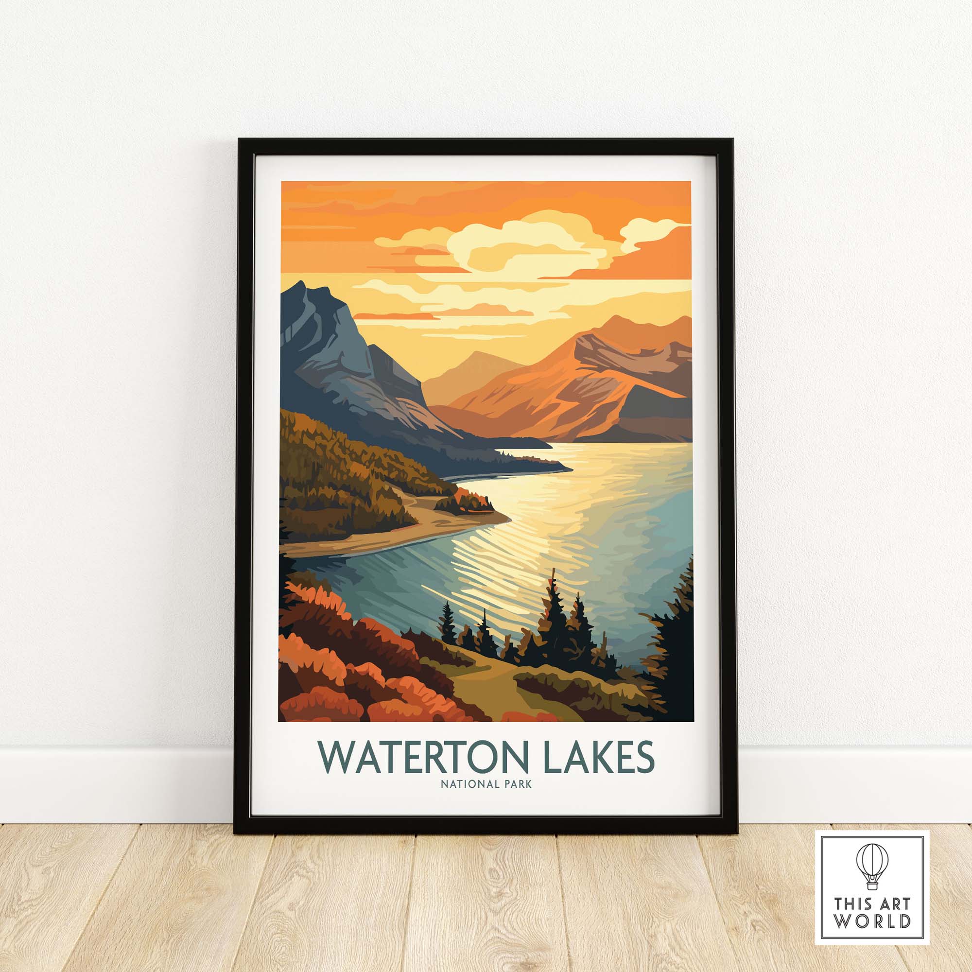 Waterton Lakes National Park Wall Art
