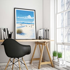 White Sands National Park Poster