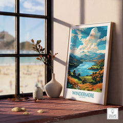 Windermere Lake District Poster