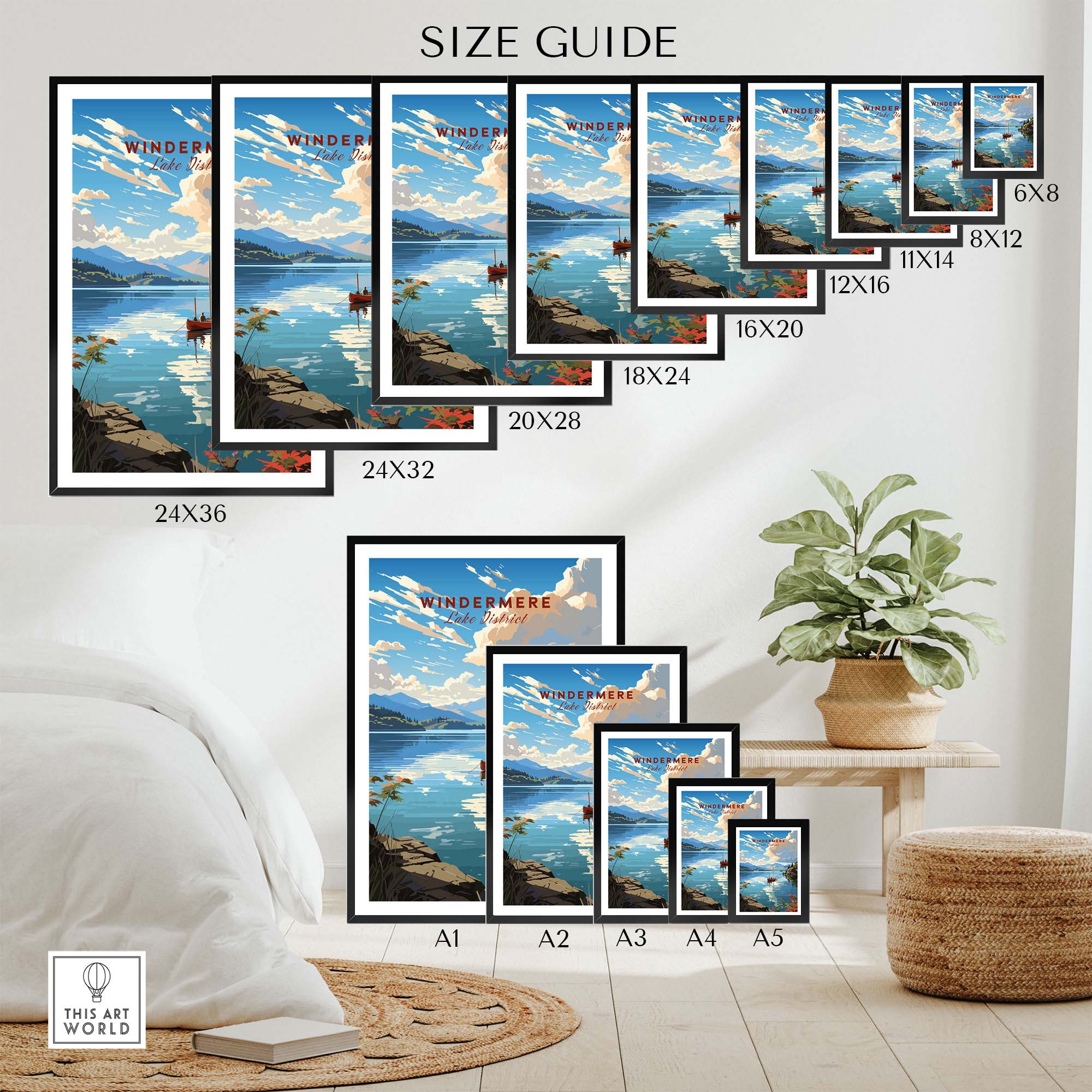 Windermere Print
