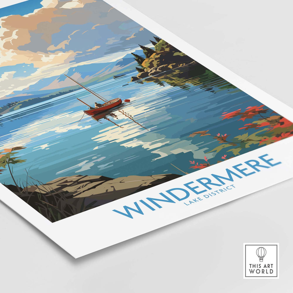 Windermere Travel Poster