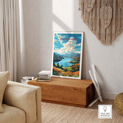 Windermere Travel Print