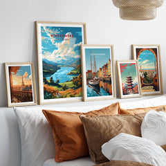 Windermere Travel Print