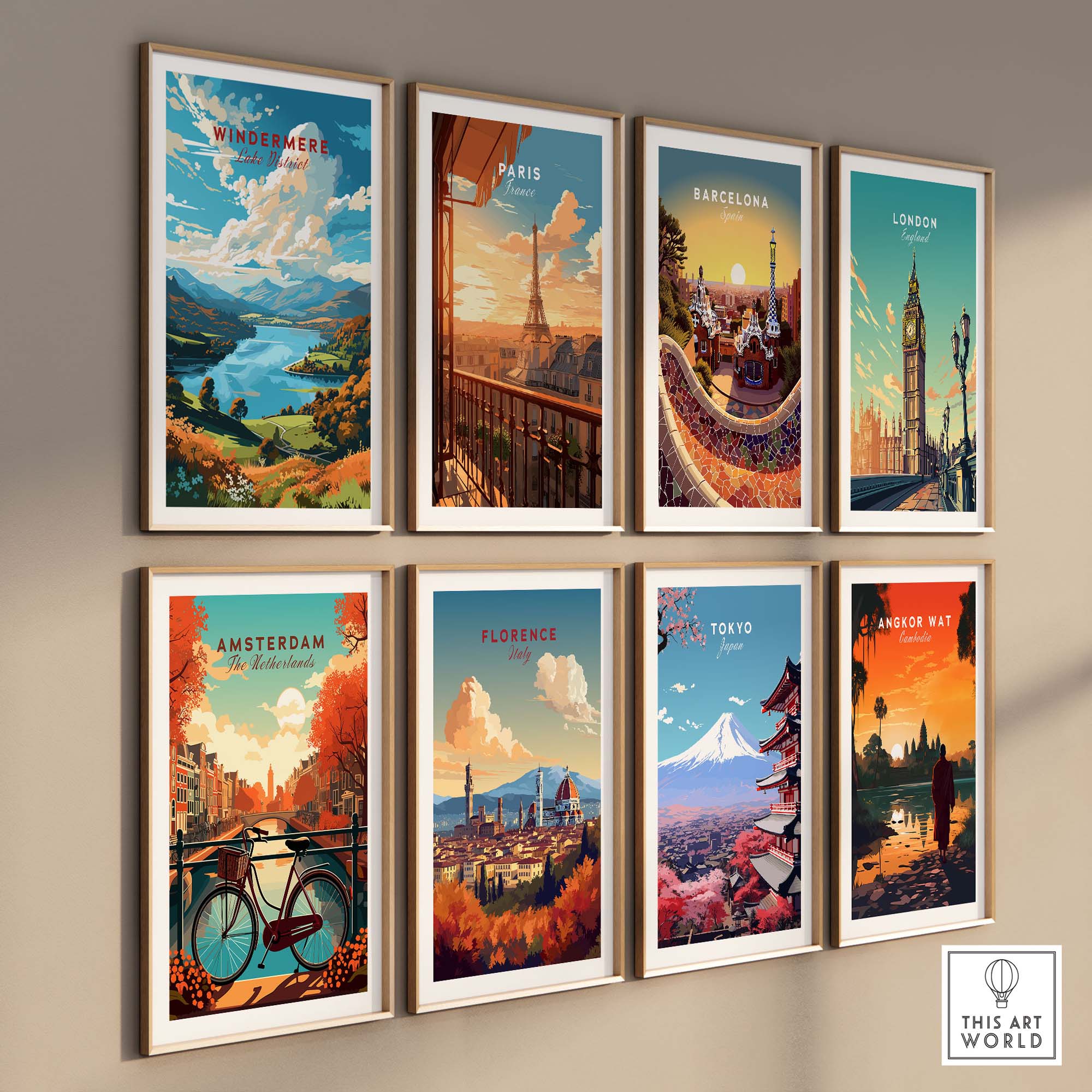 Windermere Travel Print