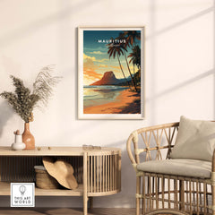 Mauritius Le Morne Poster