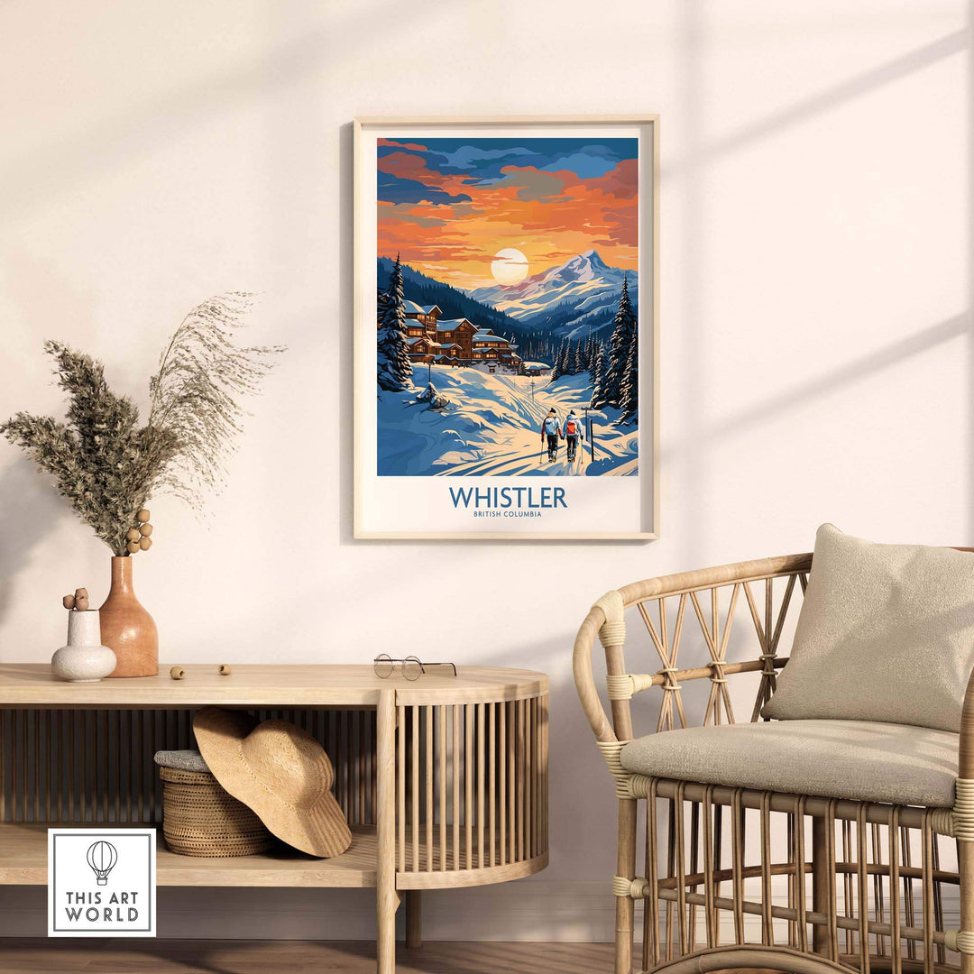Whistler Print exclusive at This Art World - Whistler Print - Museum quality Art Prints locally made to order. Framed or unframed - create your gallery wall of travel memories today!
