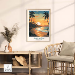 Malaysia Poster of Perhentian Islands