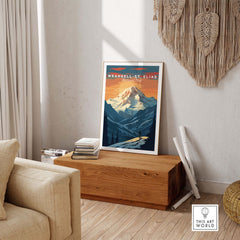 Wrangell-St. Elias National Park Poster