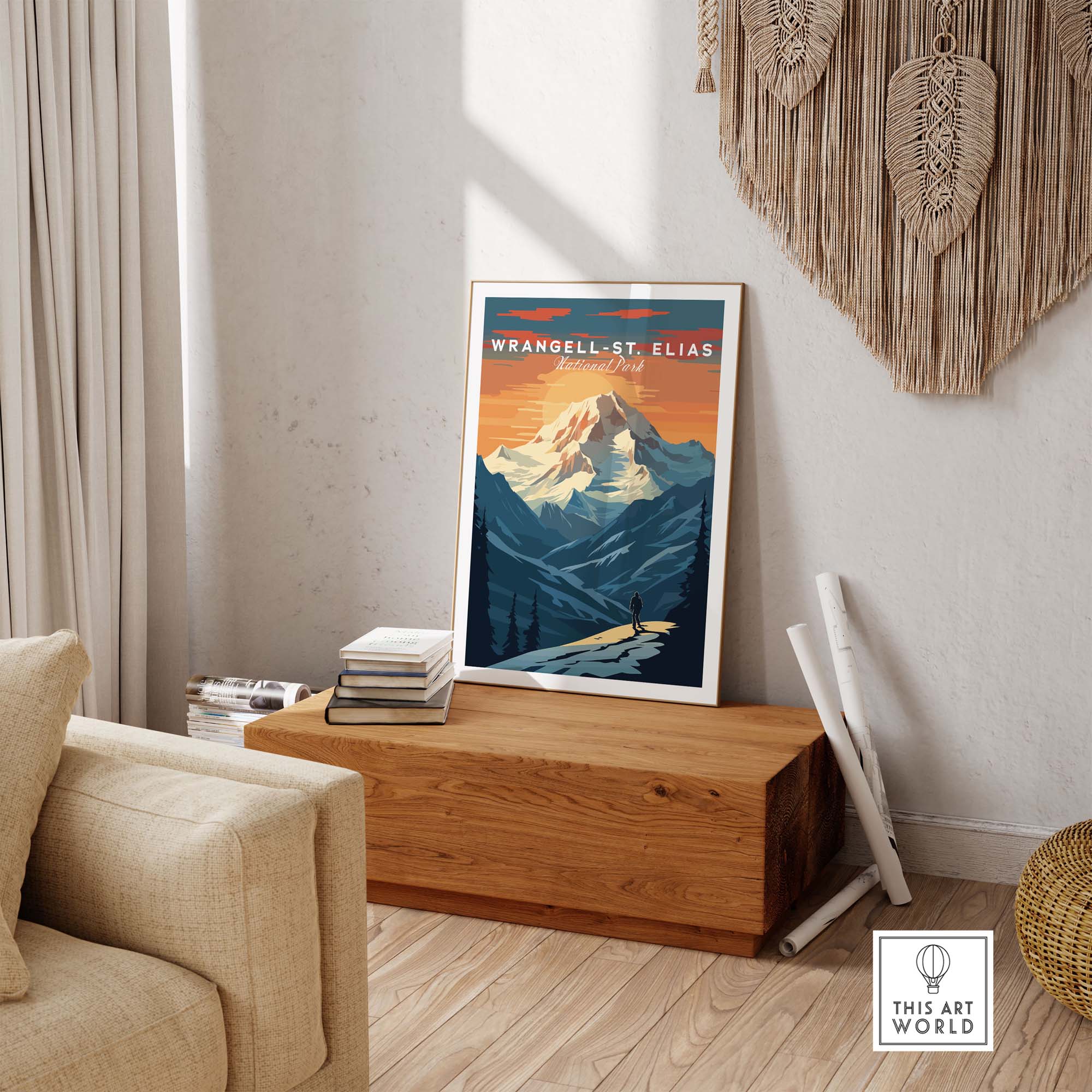 Wrangell-St. Elias National Park Poster