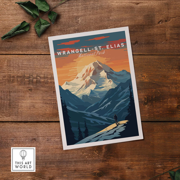 Wrangell-St. Elias National Park Poster