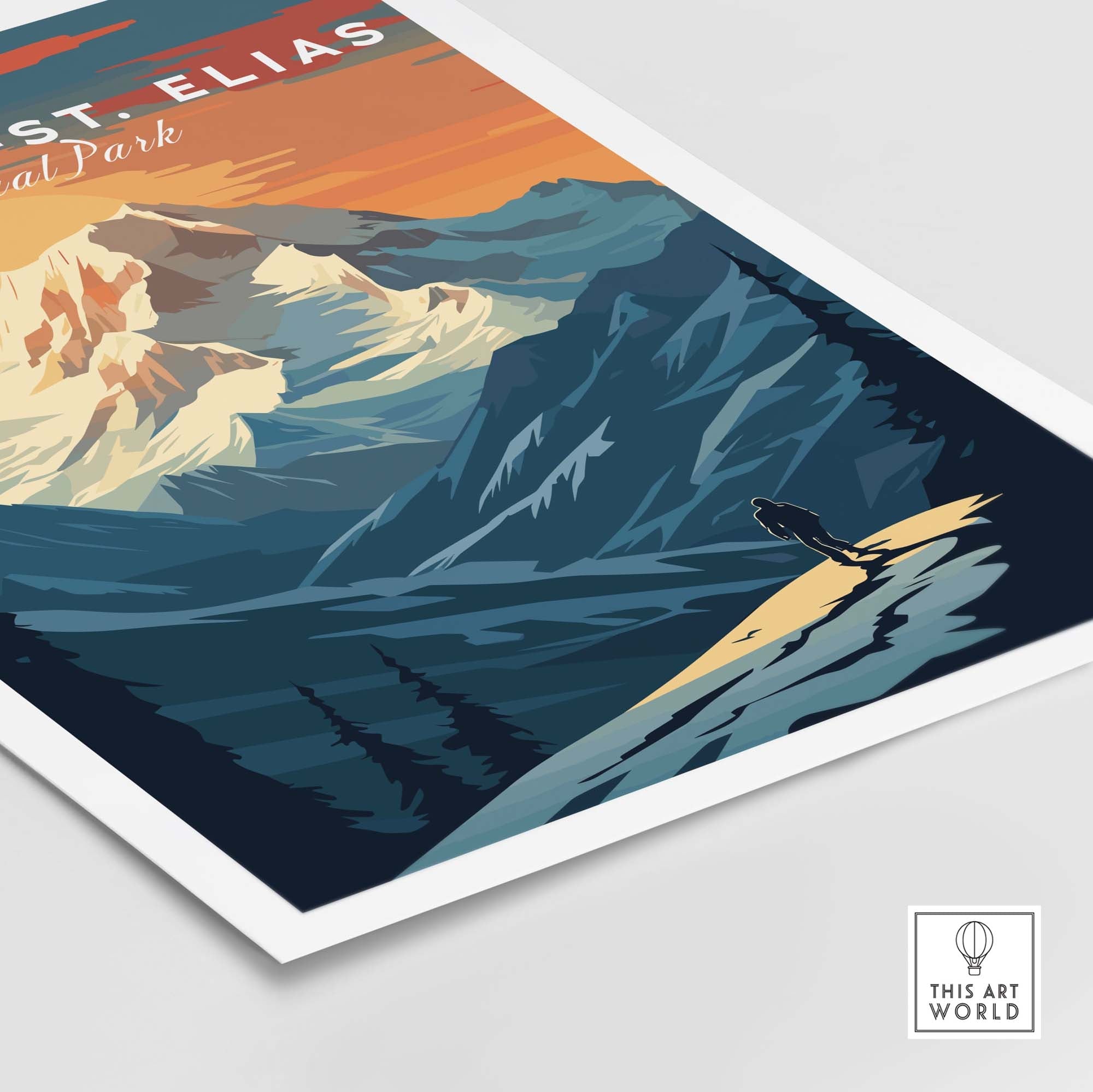 Wrangell-St. Elias National Park Poster