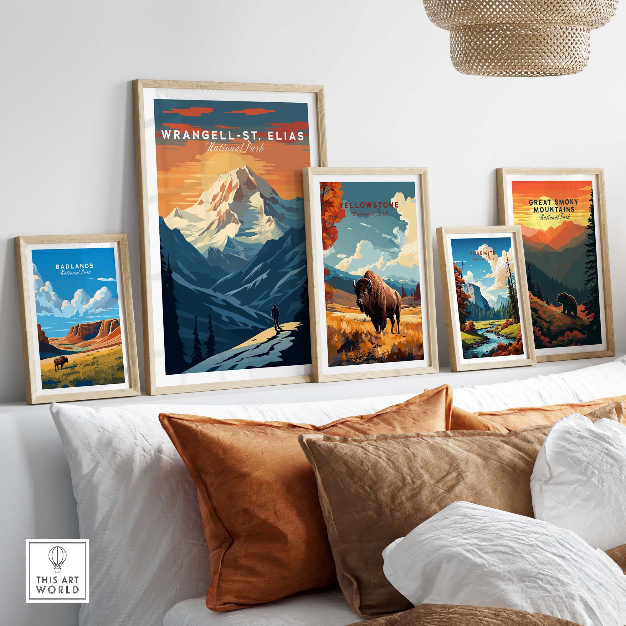 Wrangell-St. Elias National Park Poster