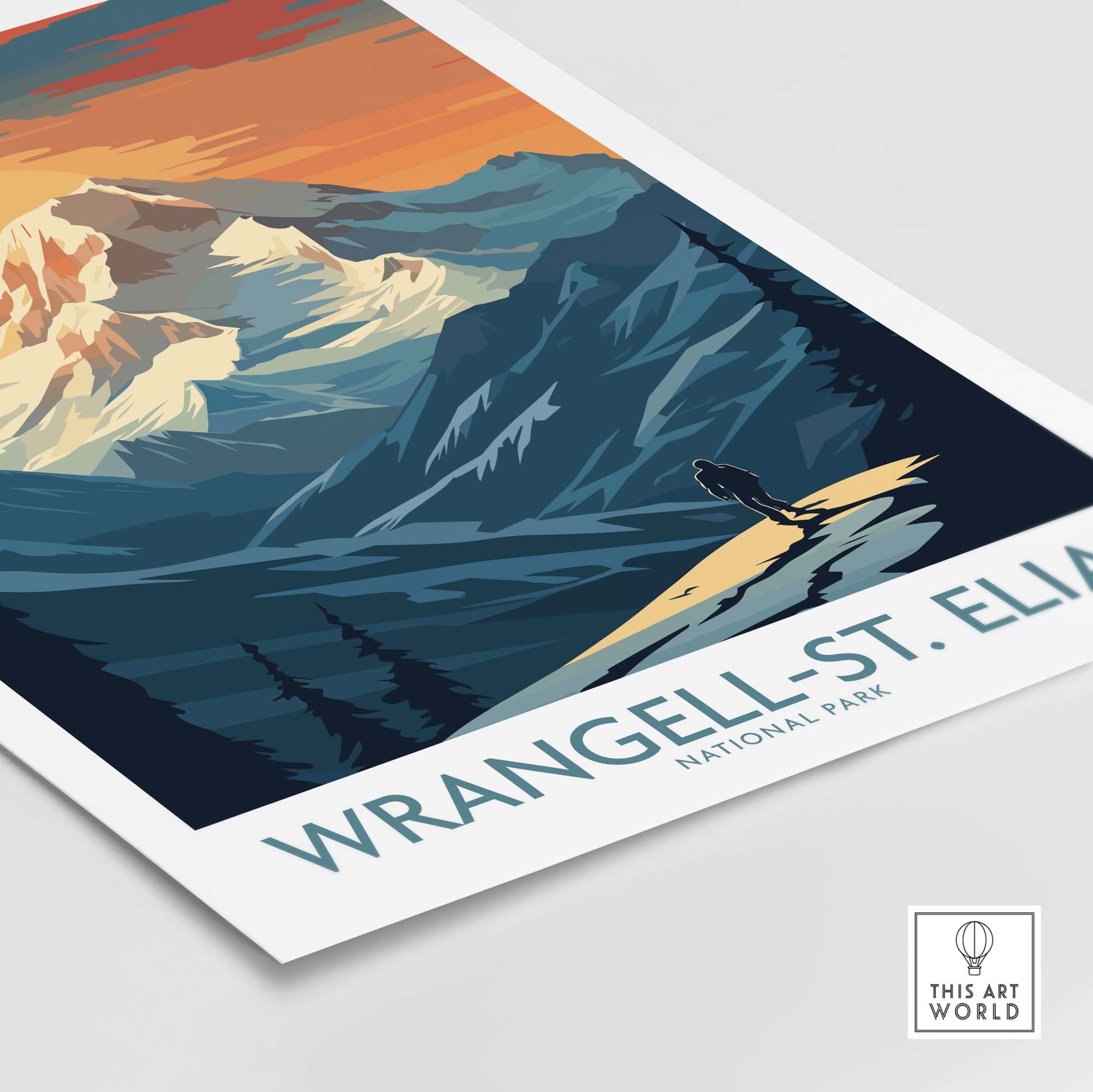 Wrangell-St. Elias National Park Print