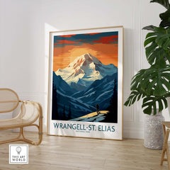 Wrangell-St. Elias National Park Print
