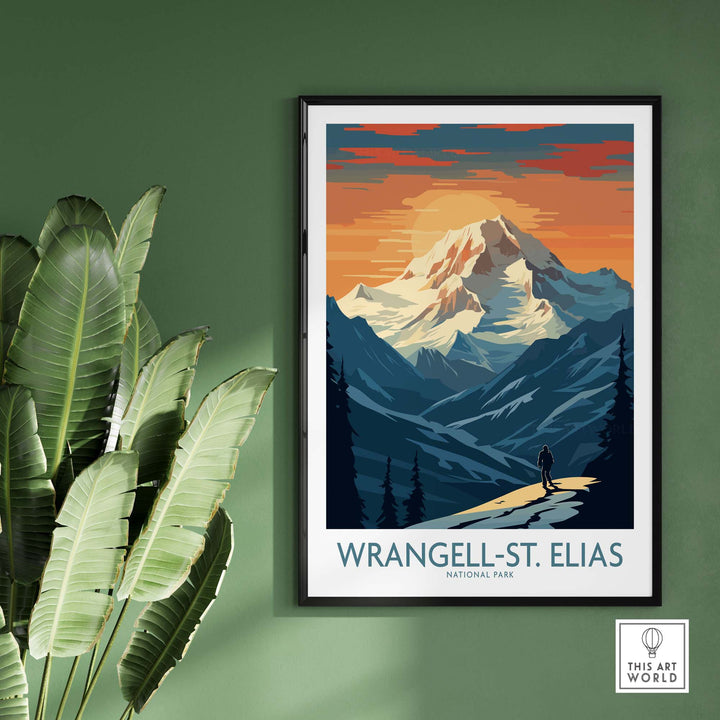 Wrangell-St. Elias National Park Print