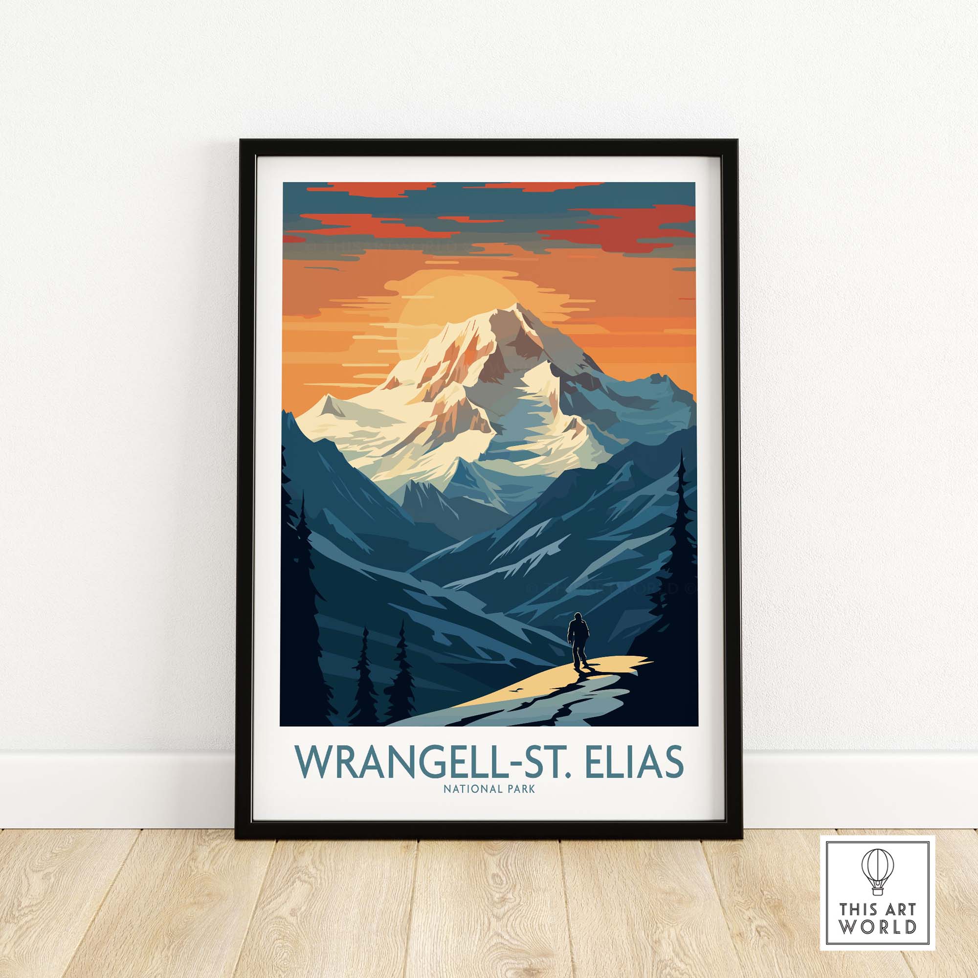 Wrangell-St. Elias National Park Print