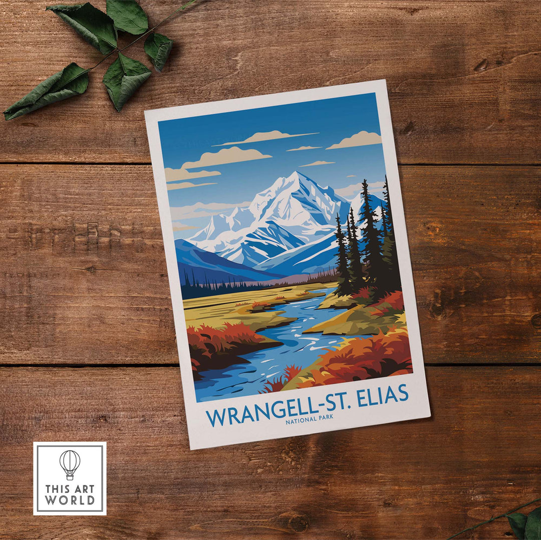 Wrangell-St. Elias National Park Wall Art