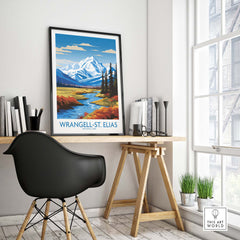 Wrangell-St. Elias National Park Wall Art