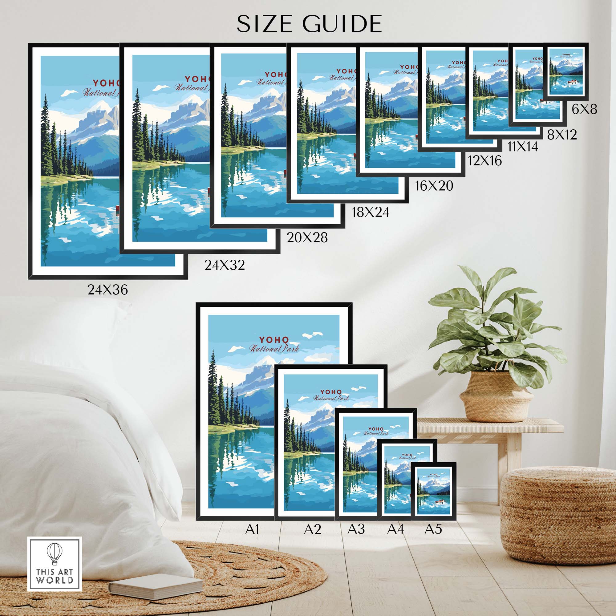 Yoho National Park Art Print