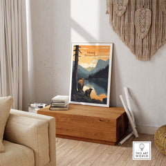 Yoho National Park Poster