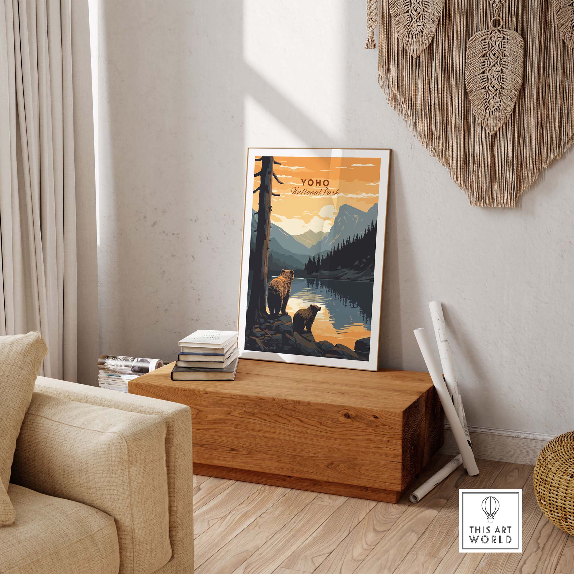 Yoho National Park Poster