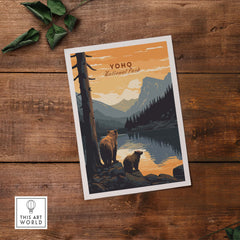 Yoho National Park Poster