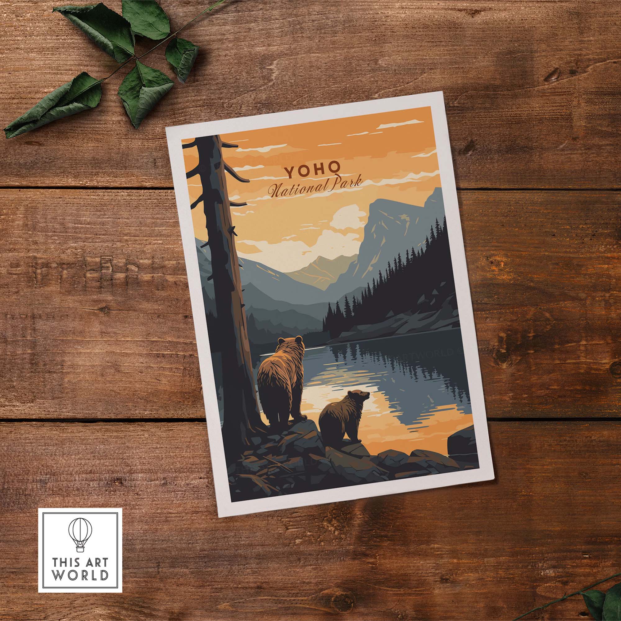 Yoho National Park Poster