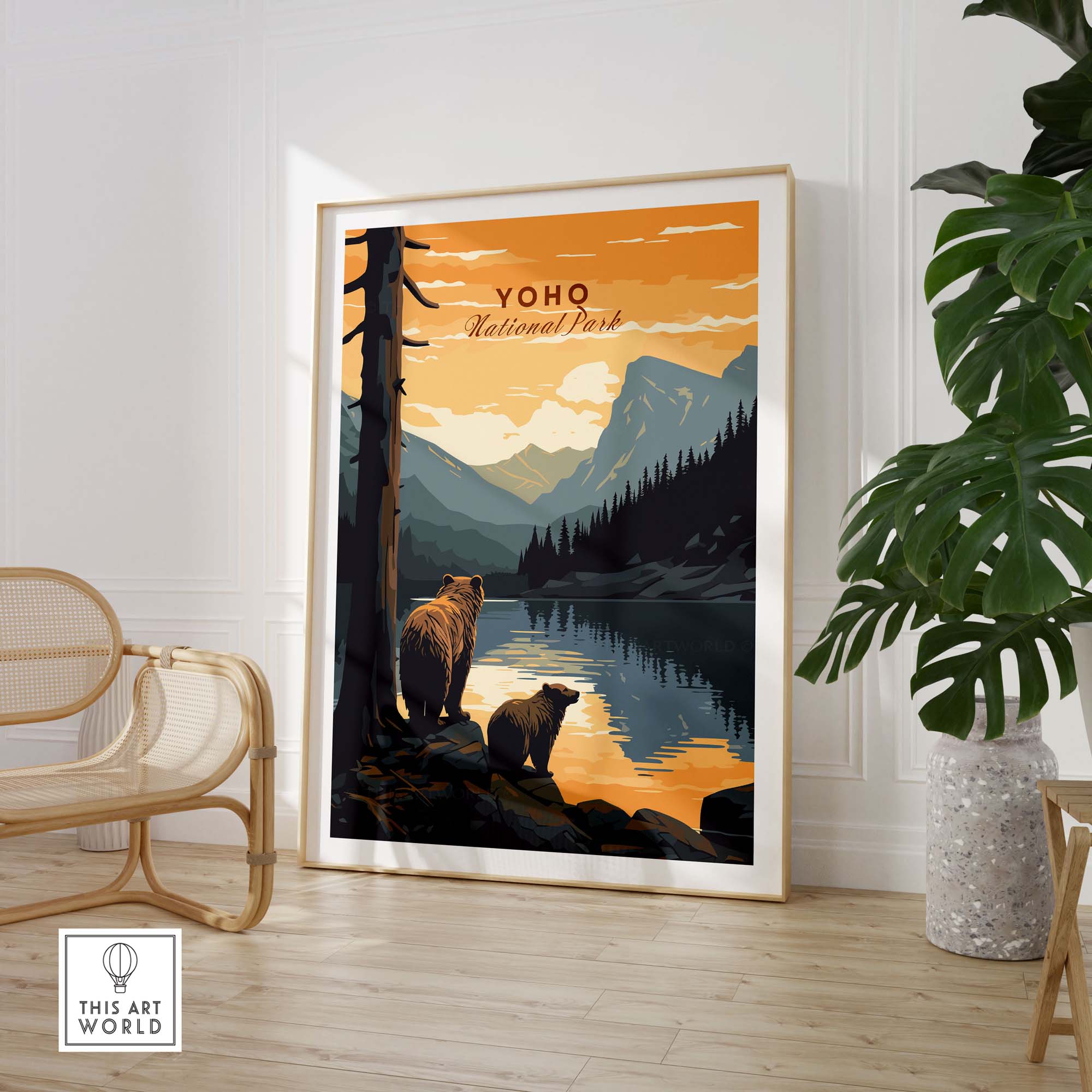 Yoho National Park Poster